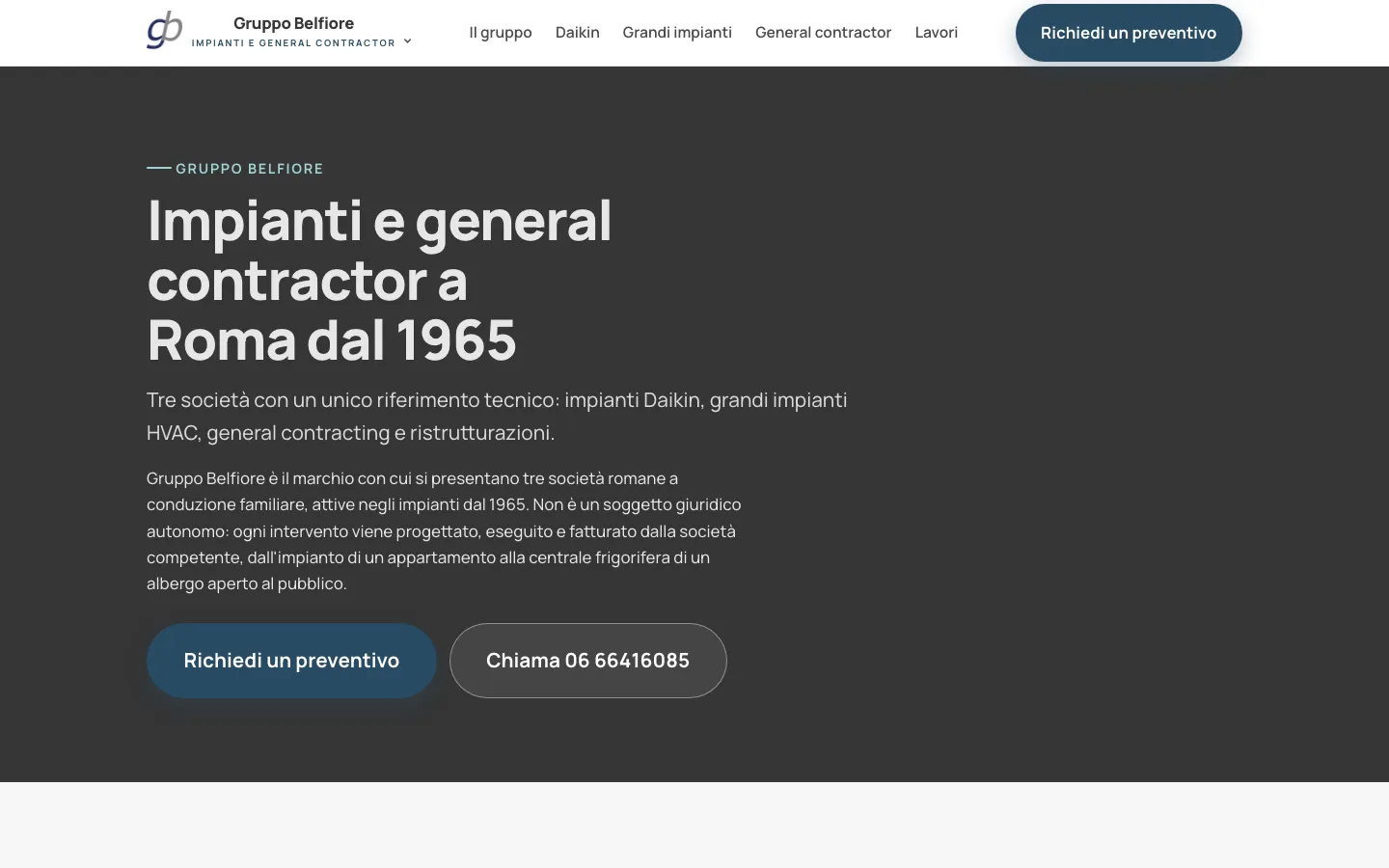 Gruppo Belfiore: One brand, three companies