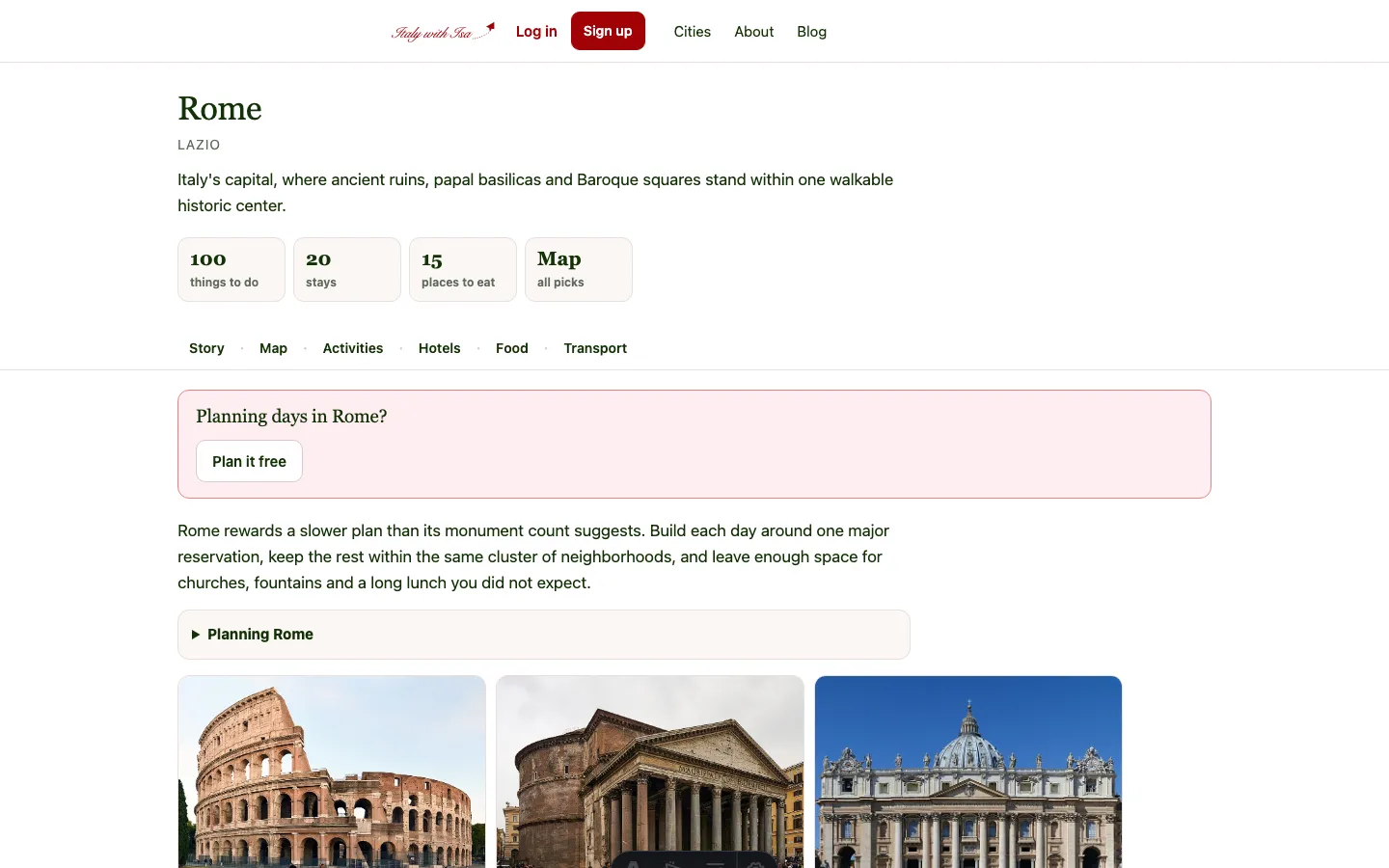 Italy with Isa: The Rome guide