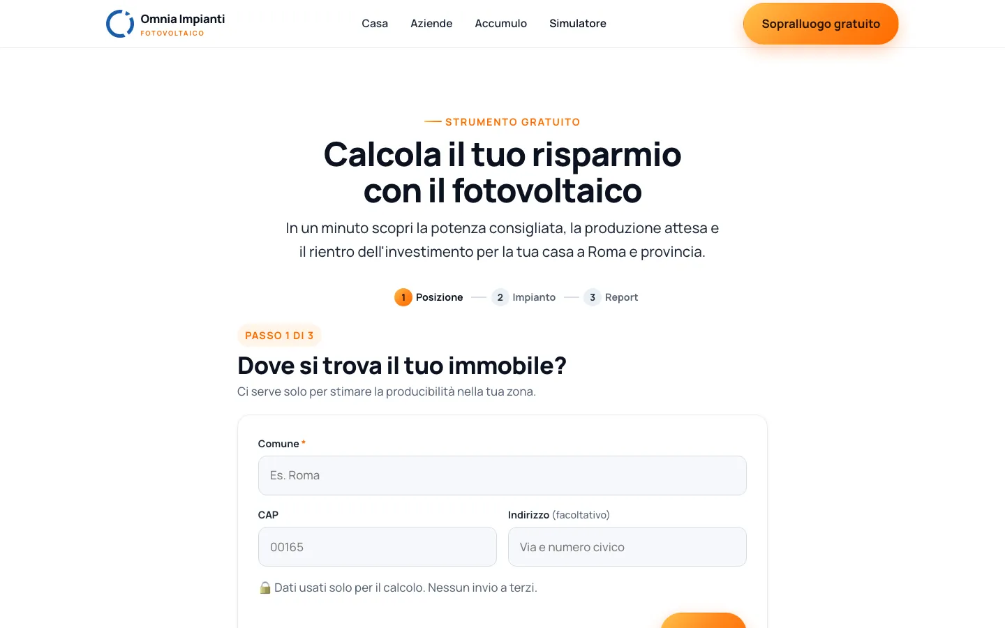 Cover for Omnia Impianti