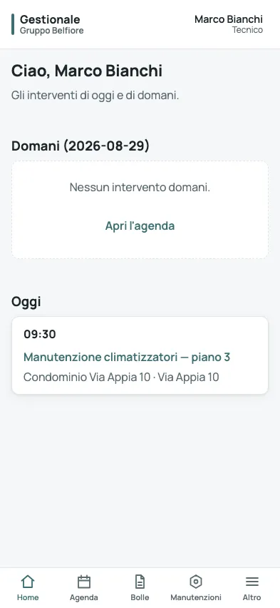 Operations platform: On the phone